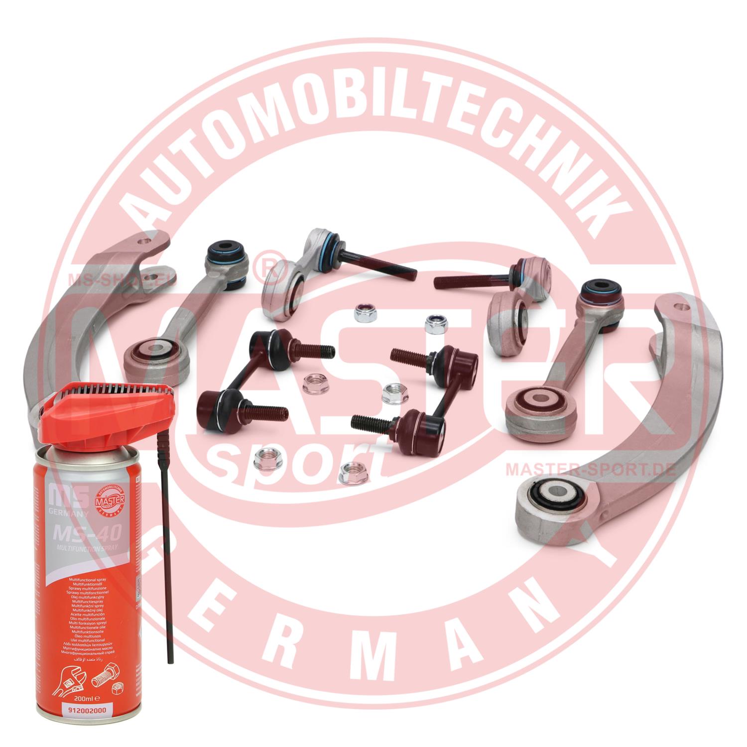 MASTER-SPORT GERMANY 37183-KIT-MSP PROMO Σετ τιμονιού, ανάρτηση τροχών Πίσω άξονας for ALFA ROMEO